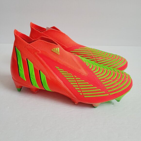 NEW Adidas Predator Edge+ SG Soccer Cleats GW1038 Size 7.5 Solar Red main image 7